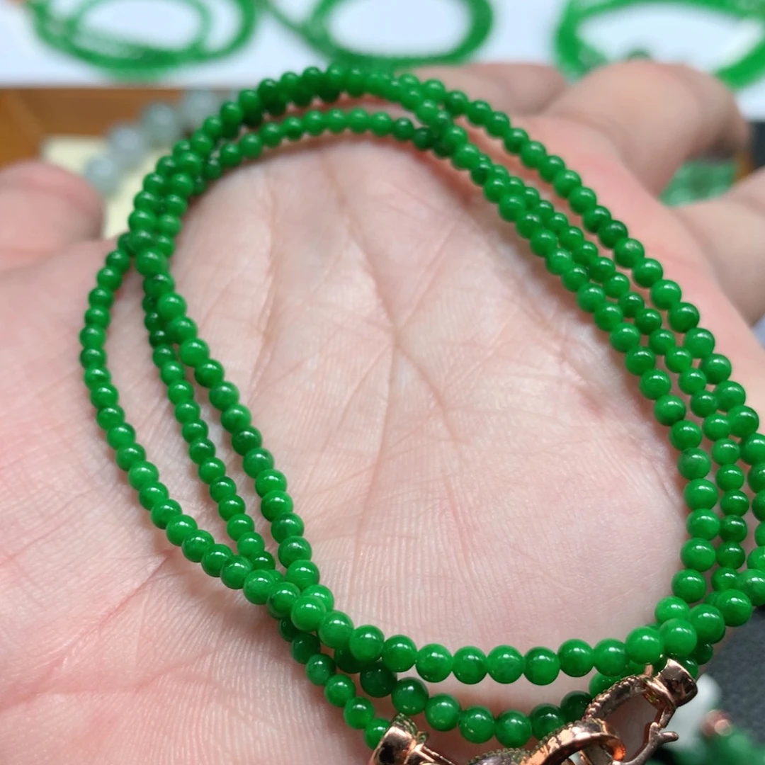 未镶嵌手链翡翠翡翠