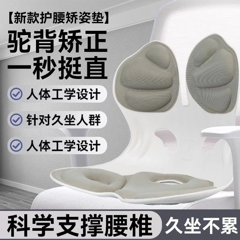人体工学护腰坐姿椅久坐不累学生办公居家腰部支撑透气舒适