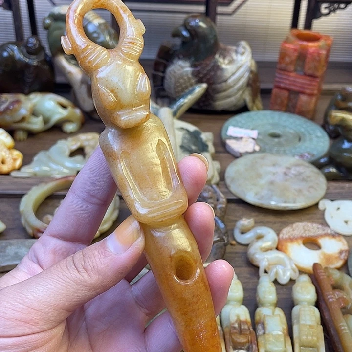 未镶嵌和田玉（糖玉）挂件