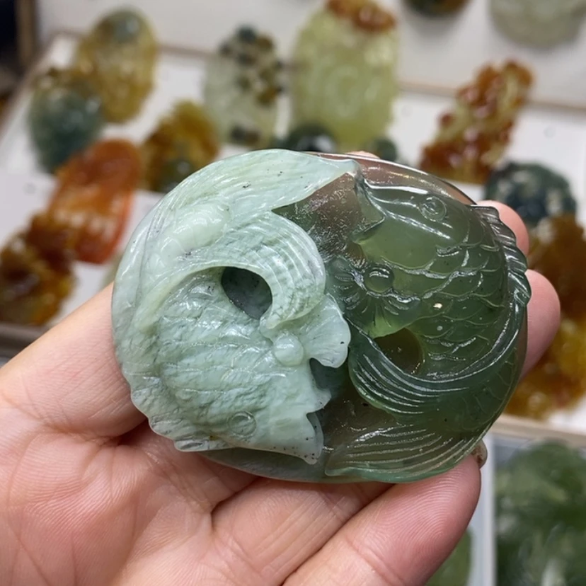 【闪购商品】未镶嵌蛇纹石玉颈饰