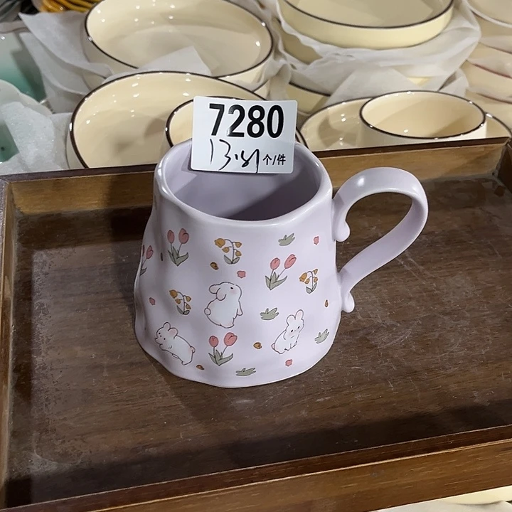 瓷微瑕外贸餐具7280