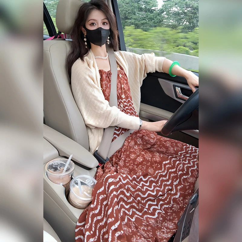 【Linda姐高端线】夏季新款时尚气质高贵吊带裙连衣裙AS5LDD1819