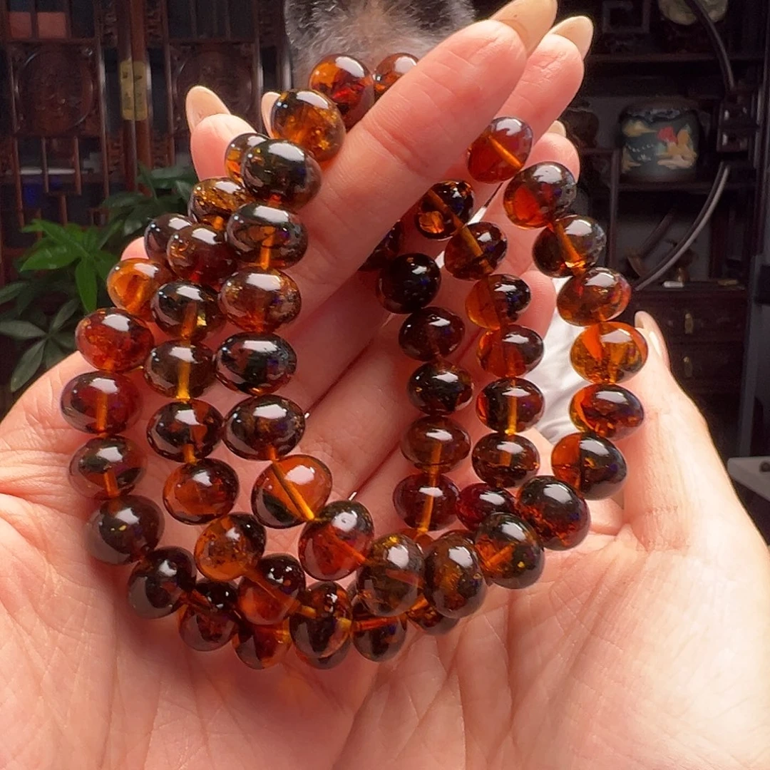 未镶嵌琥珀裸石抚顺琥珀10684十一多样性发其一