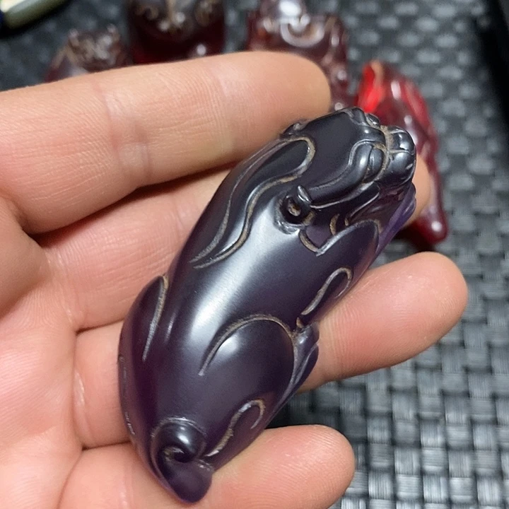 雅***玩龙脊菩提吊坠