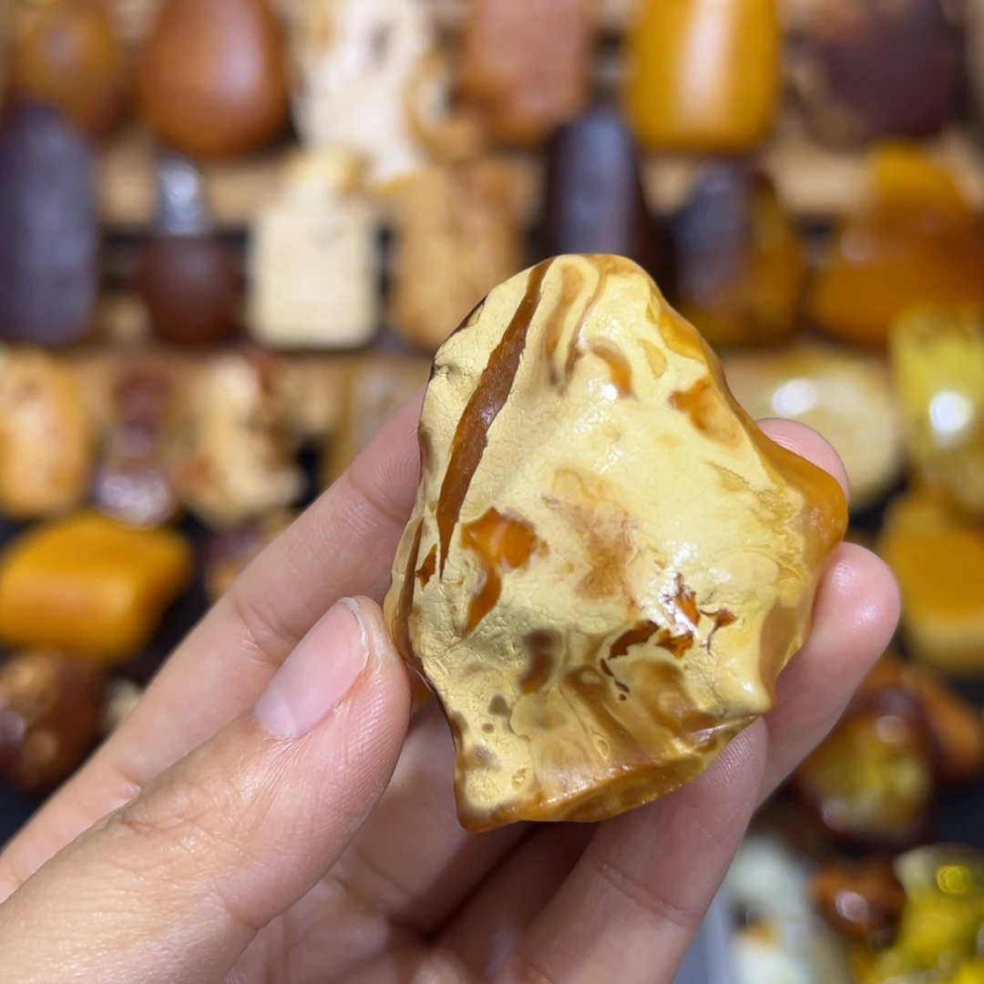 定制琥珀未镶嵌琥珀蜜蜡