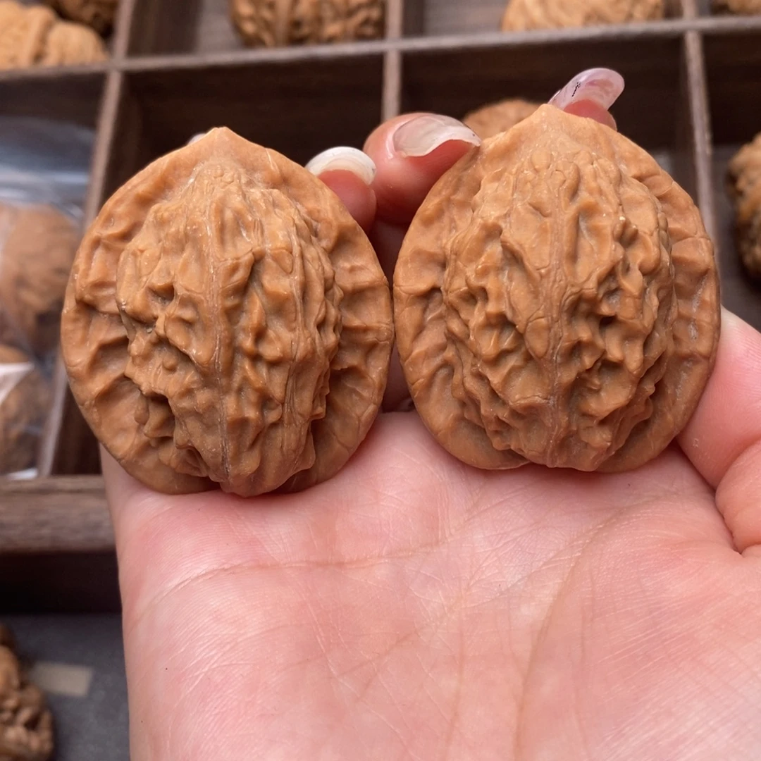 把件文玩核桃大红袍41 S29号