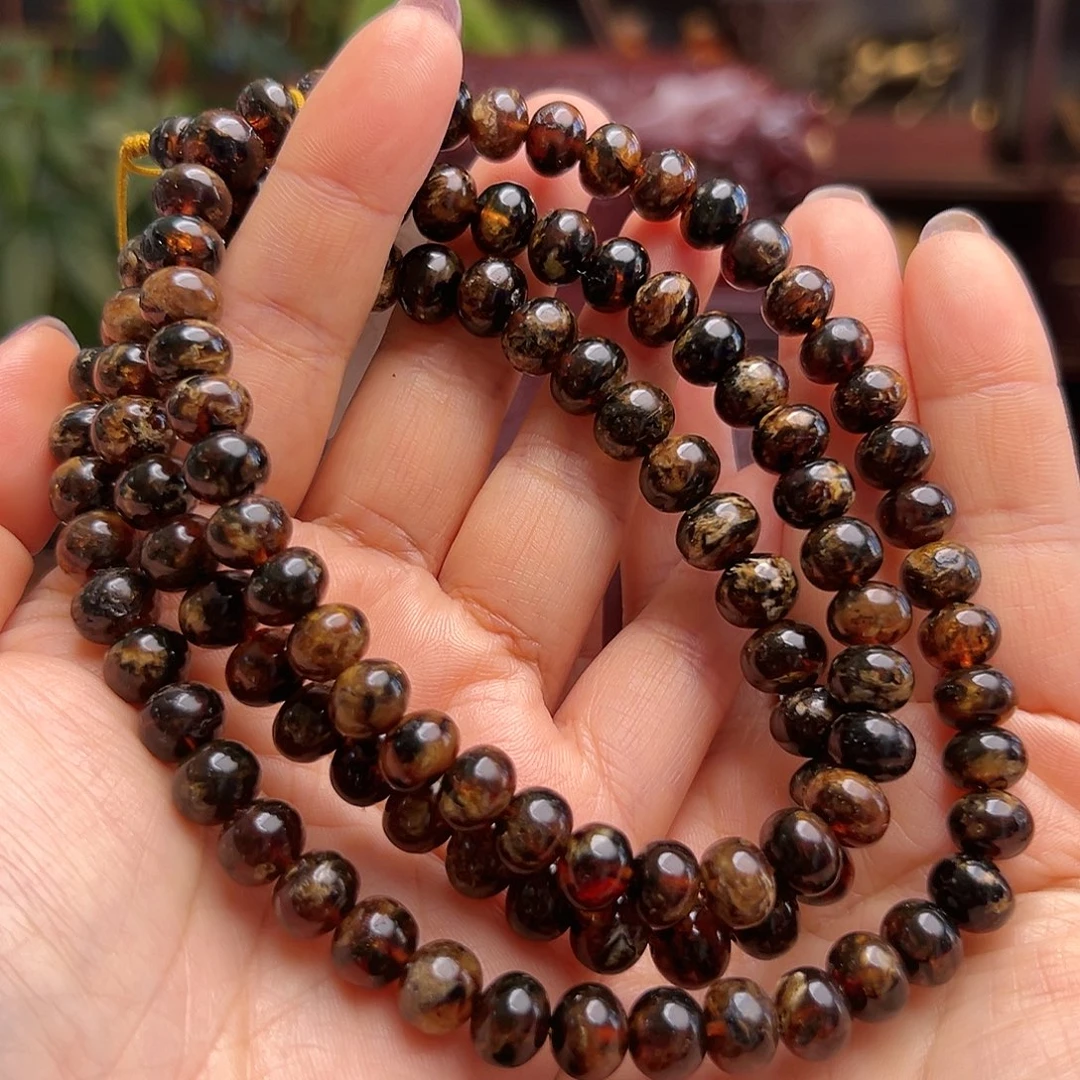 琥珀未镶嵌裸石抚顺琥珀20217九