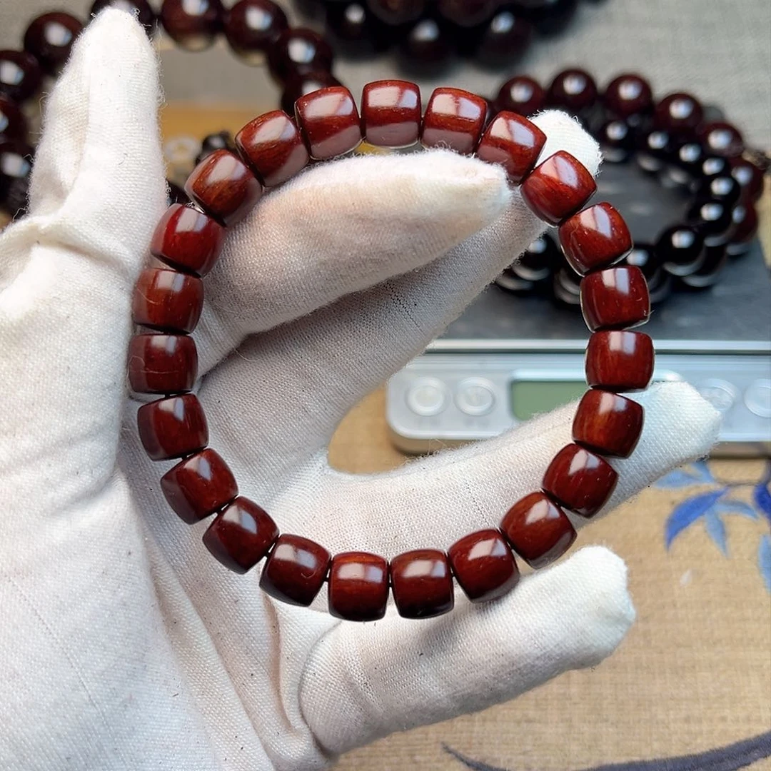 檀香紫檀（小叶紫檀）8*9直切 23颗