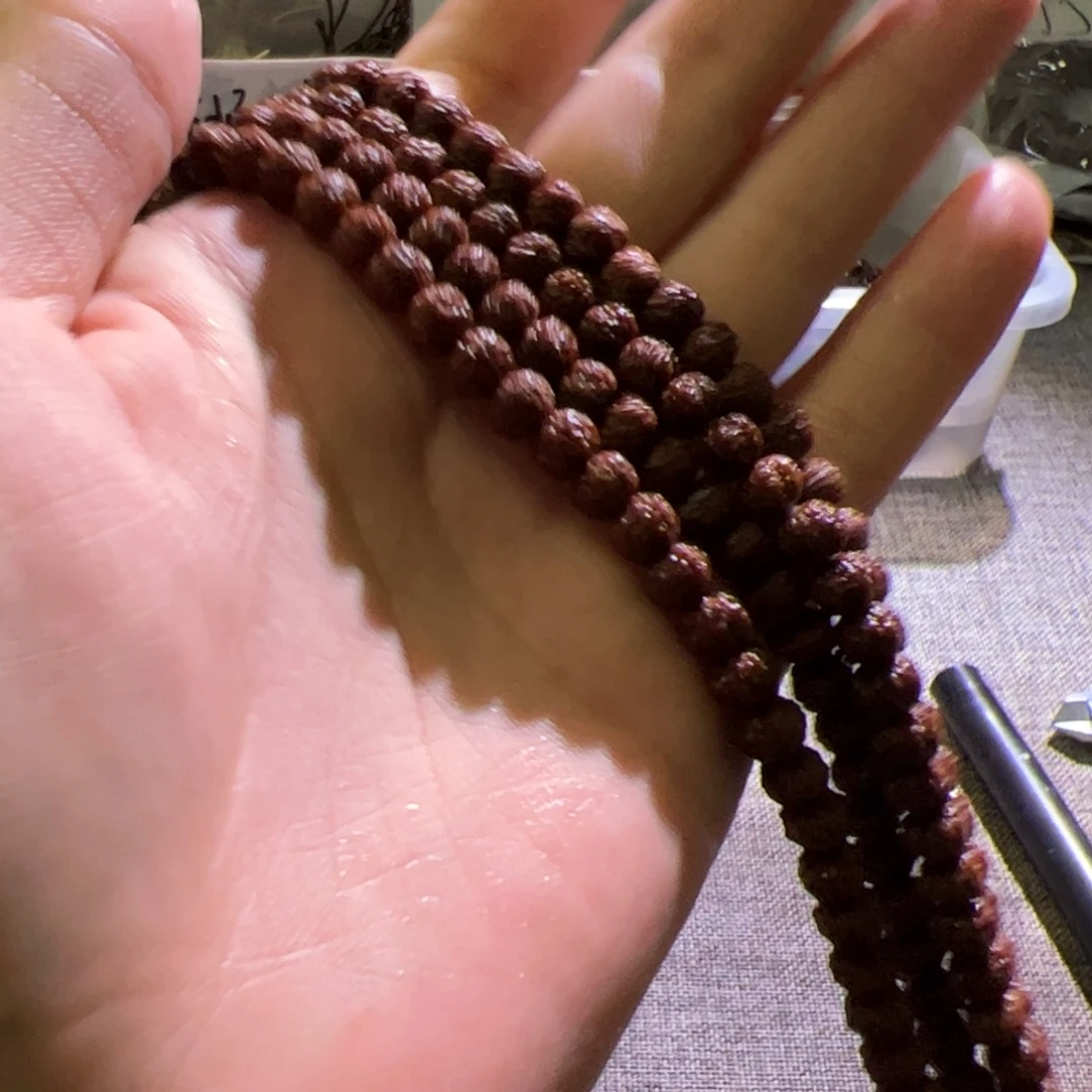 金刚菩提吊坠闷墩龙二合一6.4mm