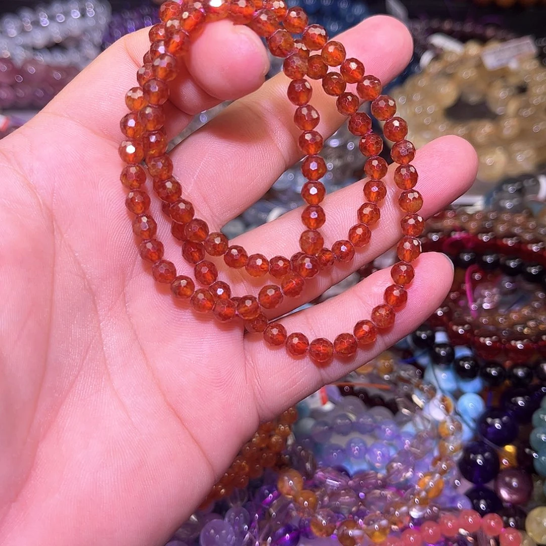 水晶手链未镶嵌天然水晶未镶嵌