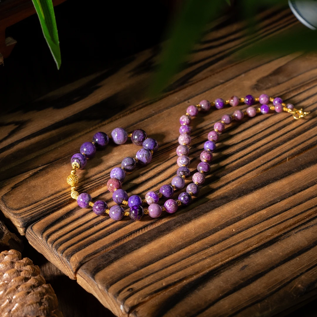 苏好丨18K金舒俱来圆珠项链/45cm+/4-8mm/多样性发/P7212/0