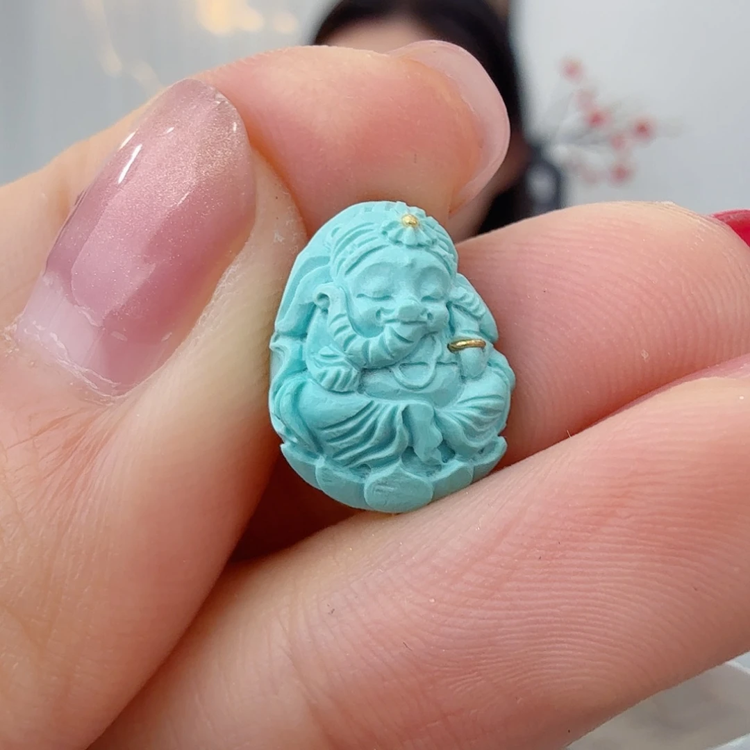 绿松石未镶嵌珠宝奇石