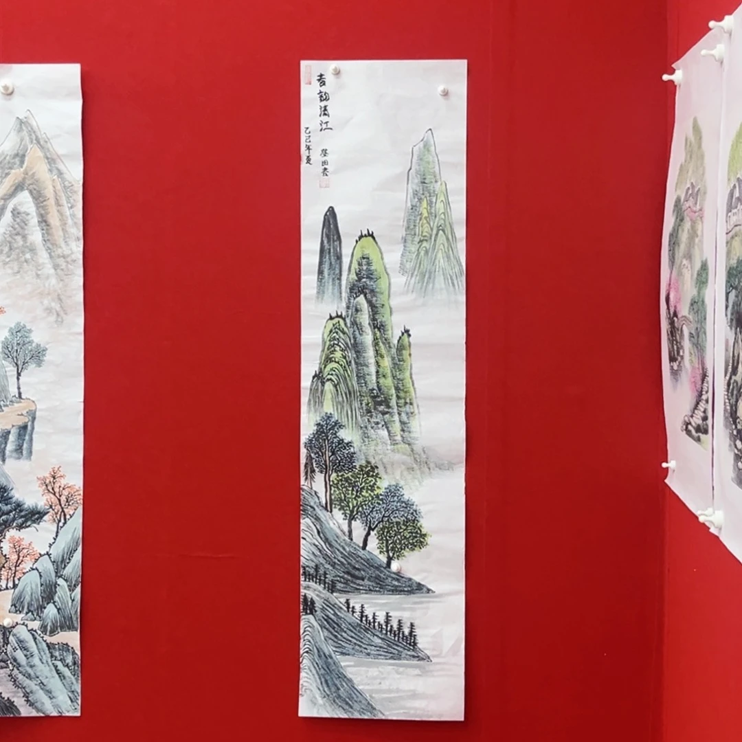 国画宋登田老师138.34绘画