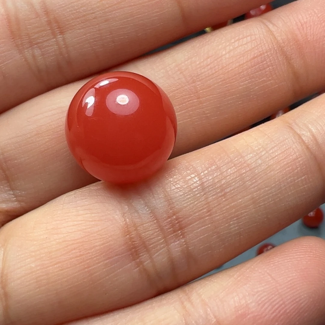 南红玛瑙珠子未镶嵌