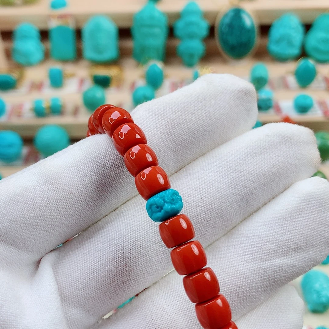 绿松石未镶嵌珠宝半成品