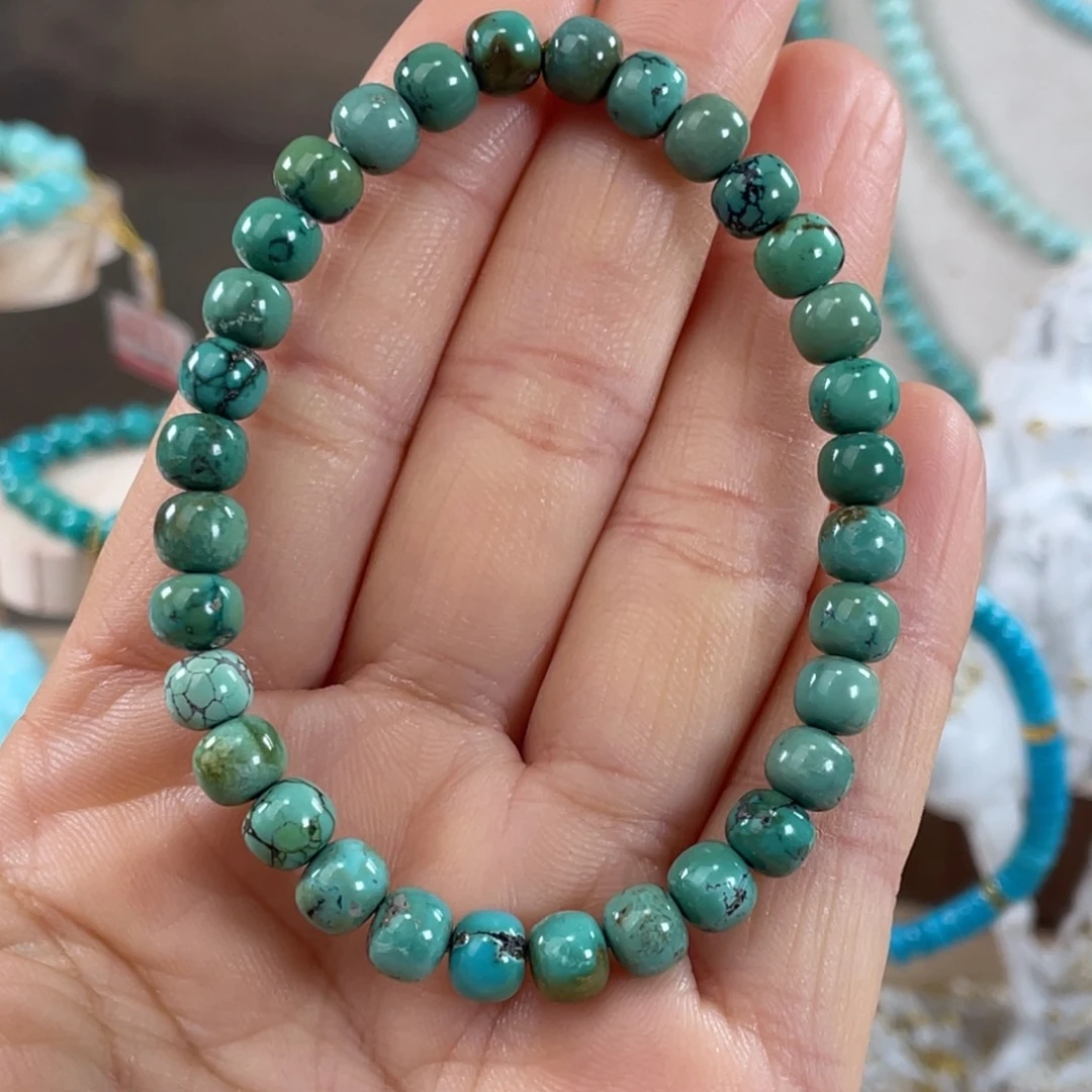绿松石未镶嵌套链6.6mm
