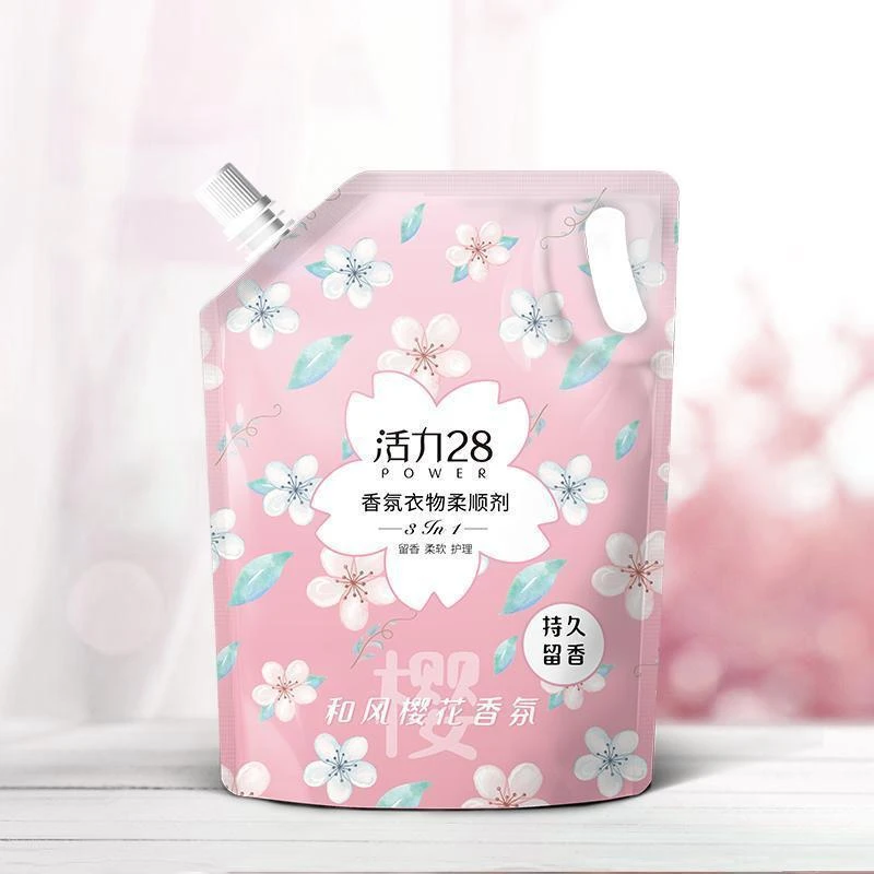 活力28衣物柔顺剂【1.35kg2袋】和风樱花衣物柔顺柔软防静电留香