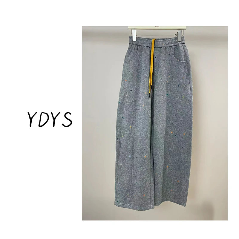 【YDYS】25Y00486 2025新款时尚气质小众休闲裤