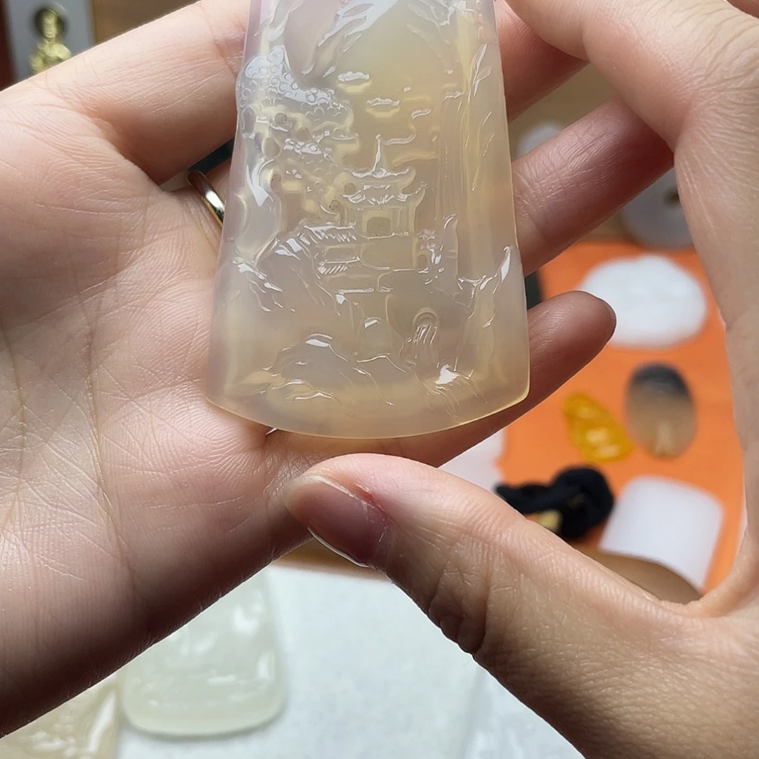 未镶嵌颈饰玛瑙/玉髓