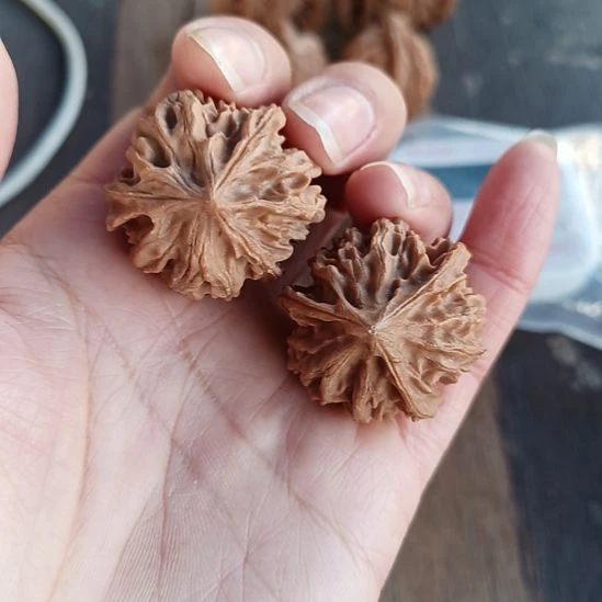 学***哥岐山三棱31+尺寸文玩核桃
