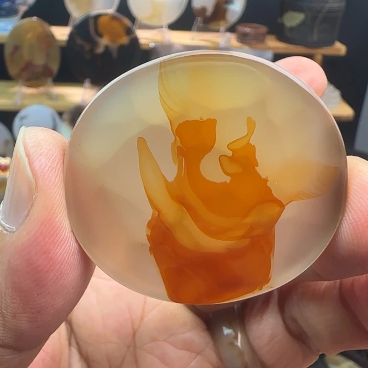 玛瑙/玉髓吊坠(不含链)未镶嵌