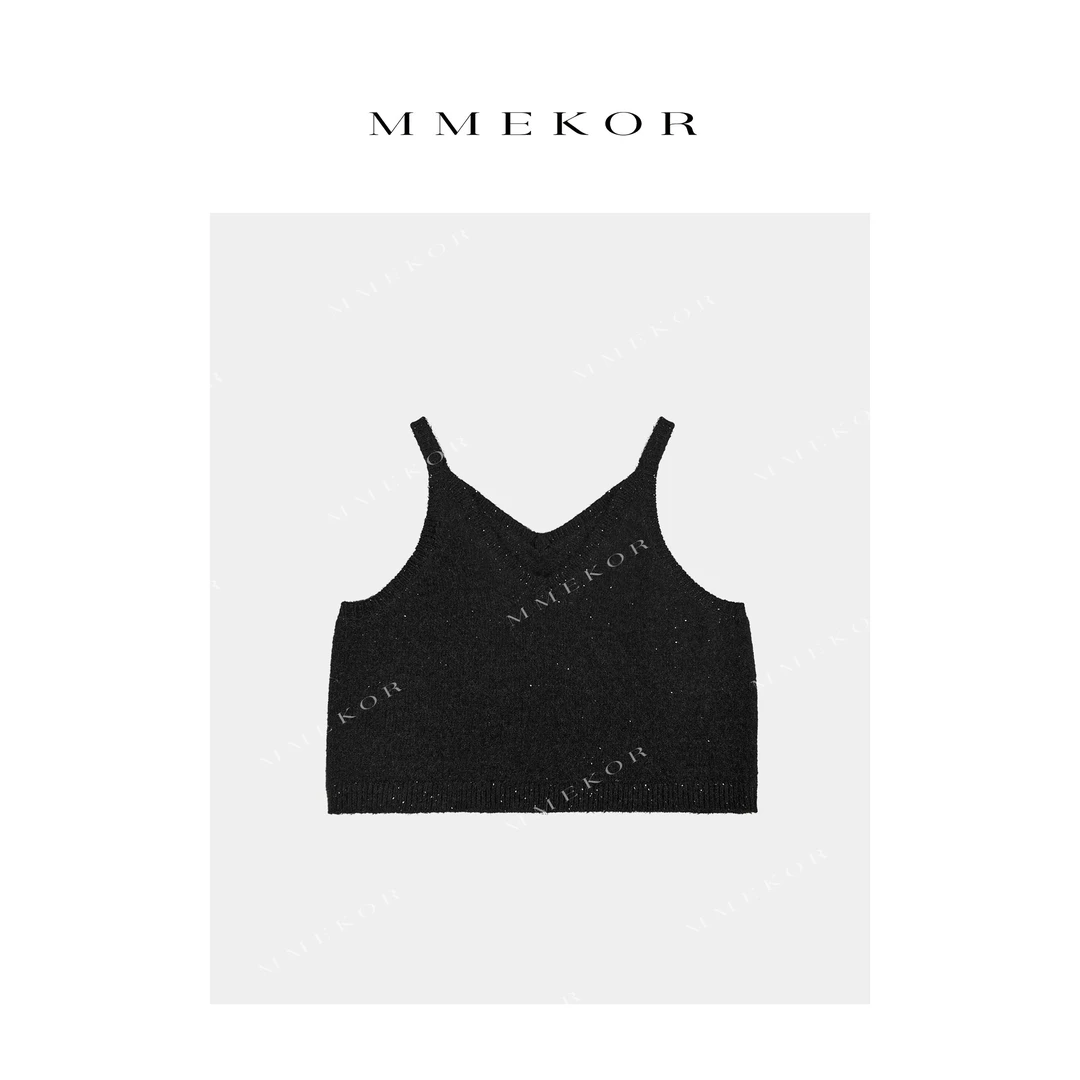 MMEKOR“磨坊舞会”背心 2025新款秋款摩登街头潮流上衣 30765