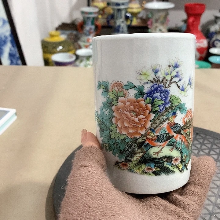陶摆件博古架陶瓷摆件