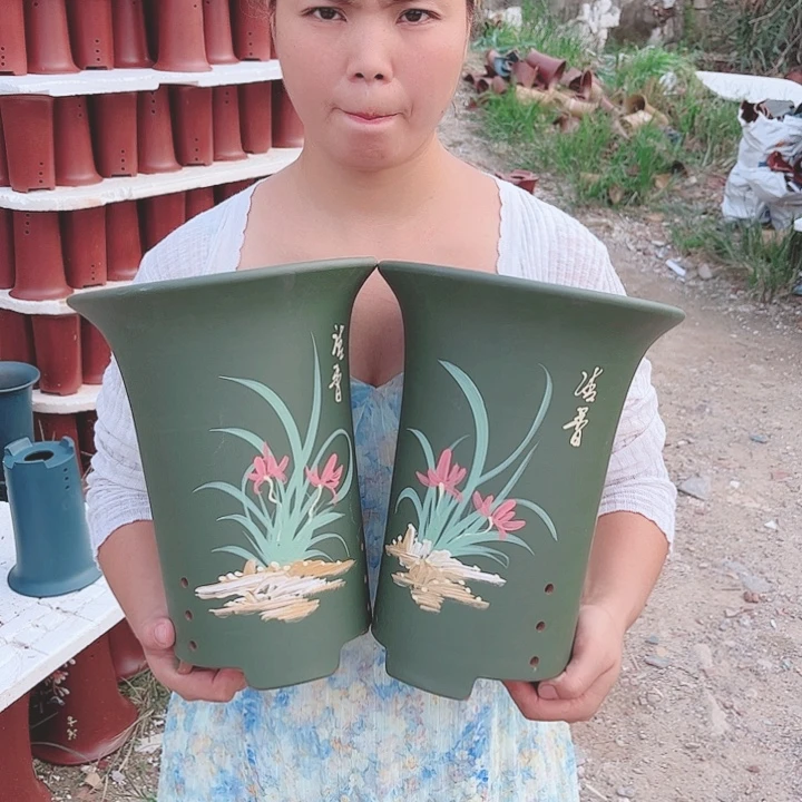 花盆紫砂宜兴紫砂精品花盆
