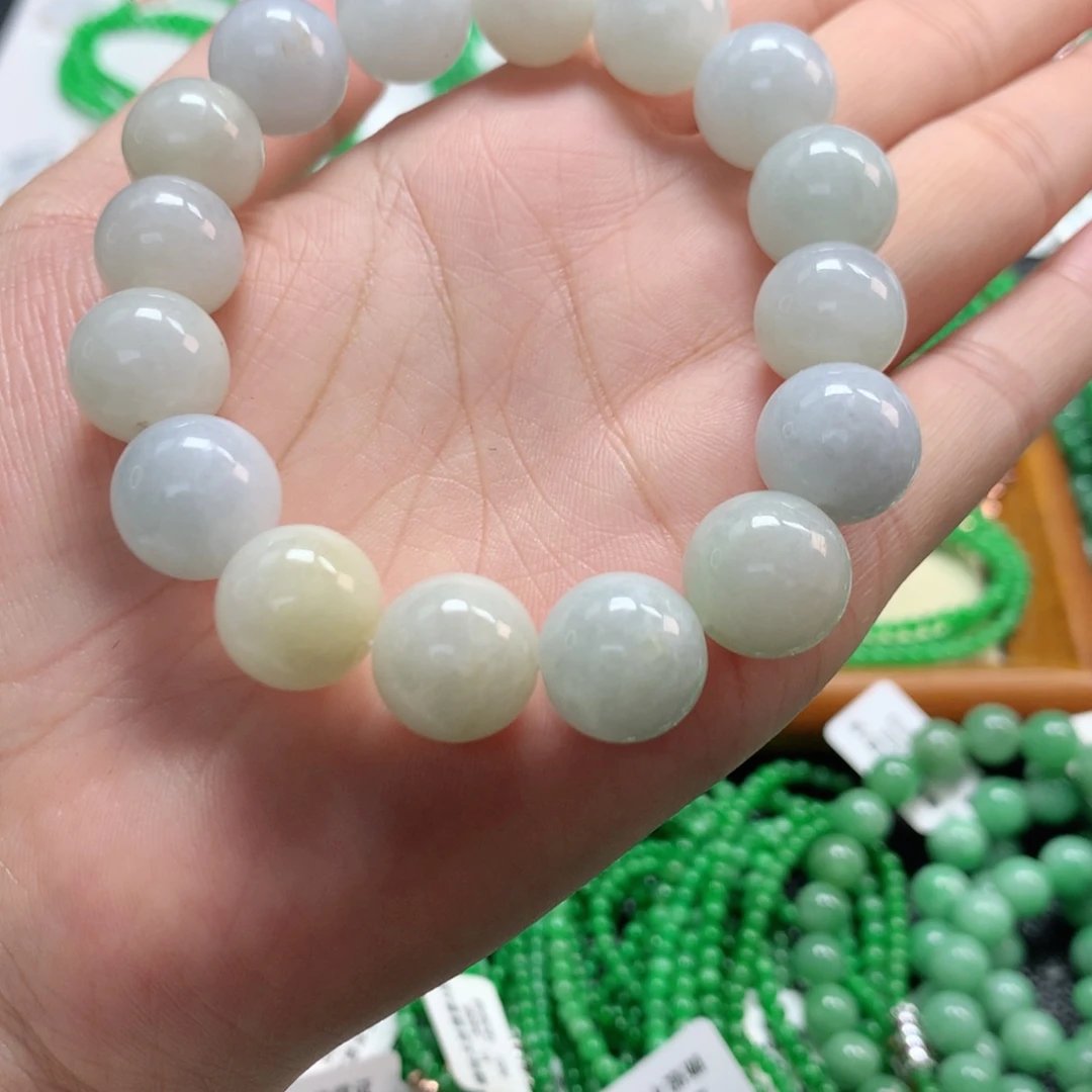 翡翠未镶嵌手链翡翠