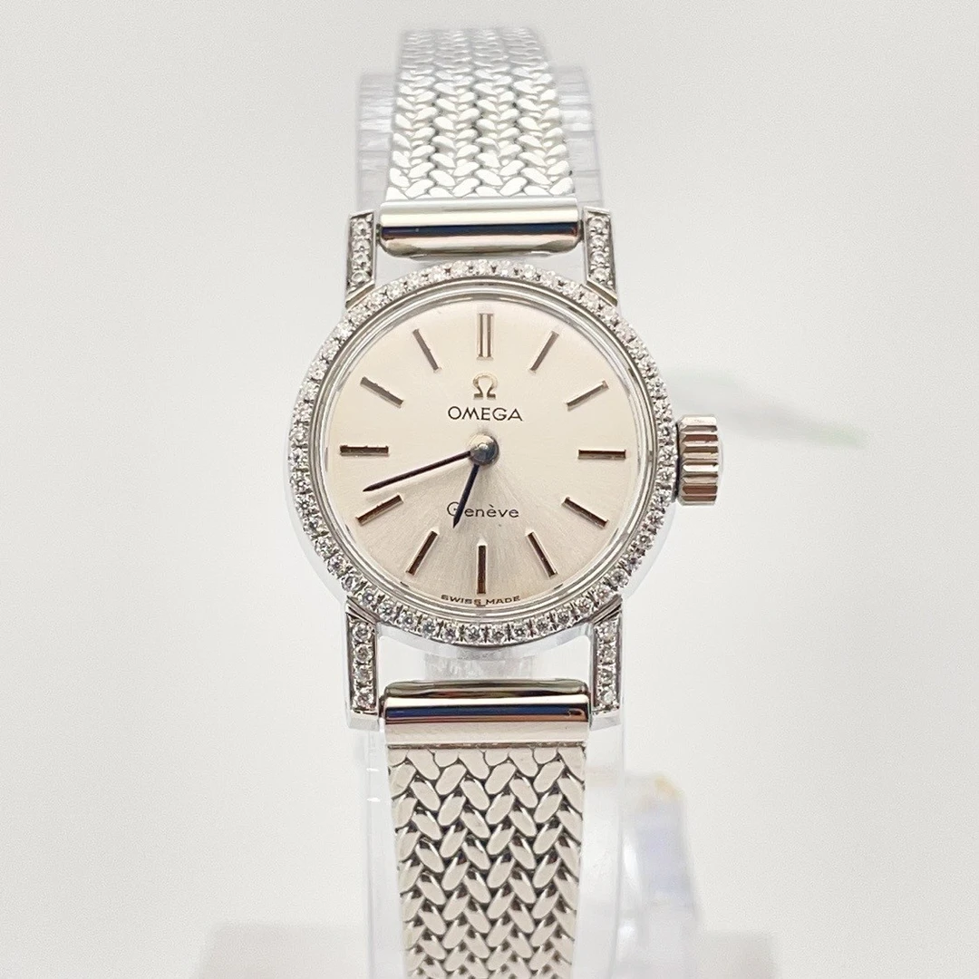 95新 Omega/欧米茄 手动机械表后钻18mm/公价32999/w12451