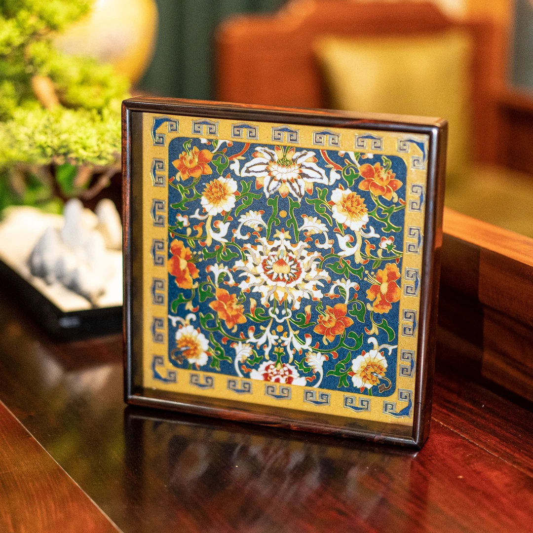 娜姐精选景泰蓝坐盘