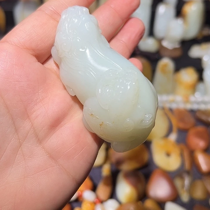 和田玉未镶嵌吊坠(不含链)
