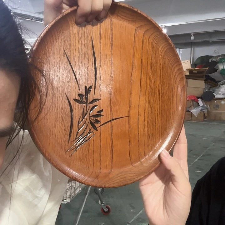 木牌子实木盘子发1