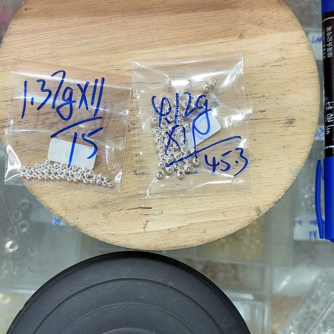 玻璃足银银饰品银饰品