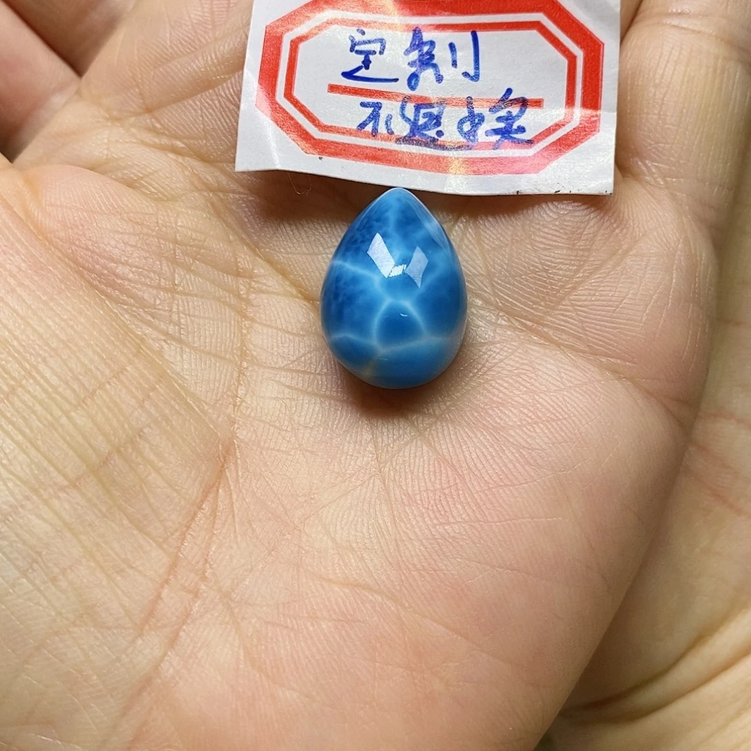 针钠钙石（海纹石）颈饰未镶嵌刈****