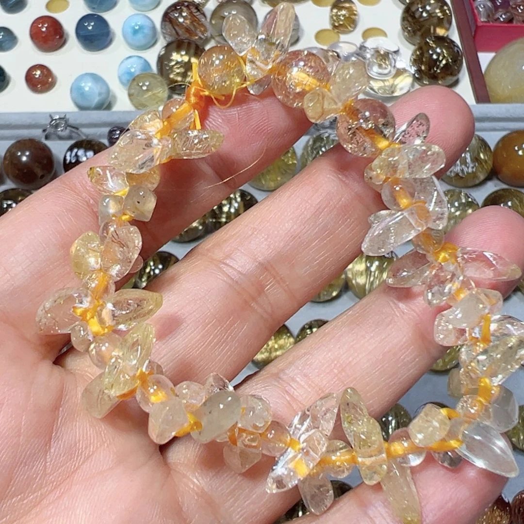 颈饰未镶嵌水晶天然水晶
