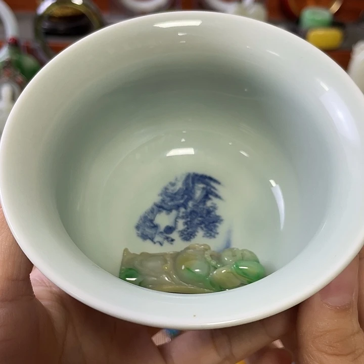 佛***缘杯精美雕刻物件物件物件