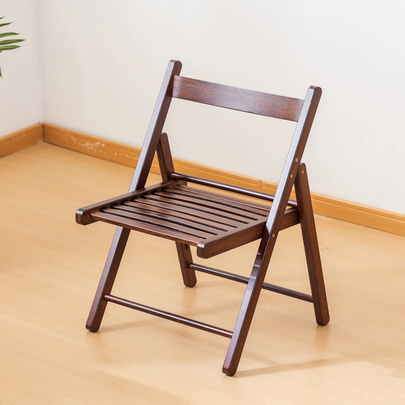 【七巧折叠椅】楠竹靠背椅户外室内两用儿童竹凳子便携简单收纳