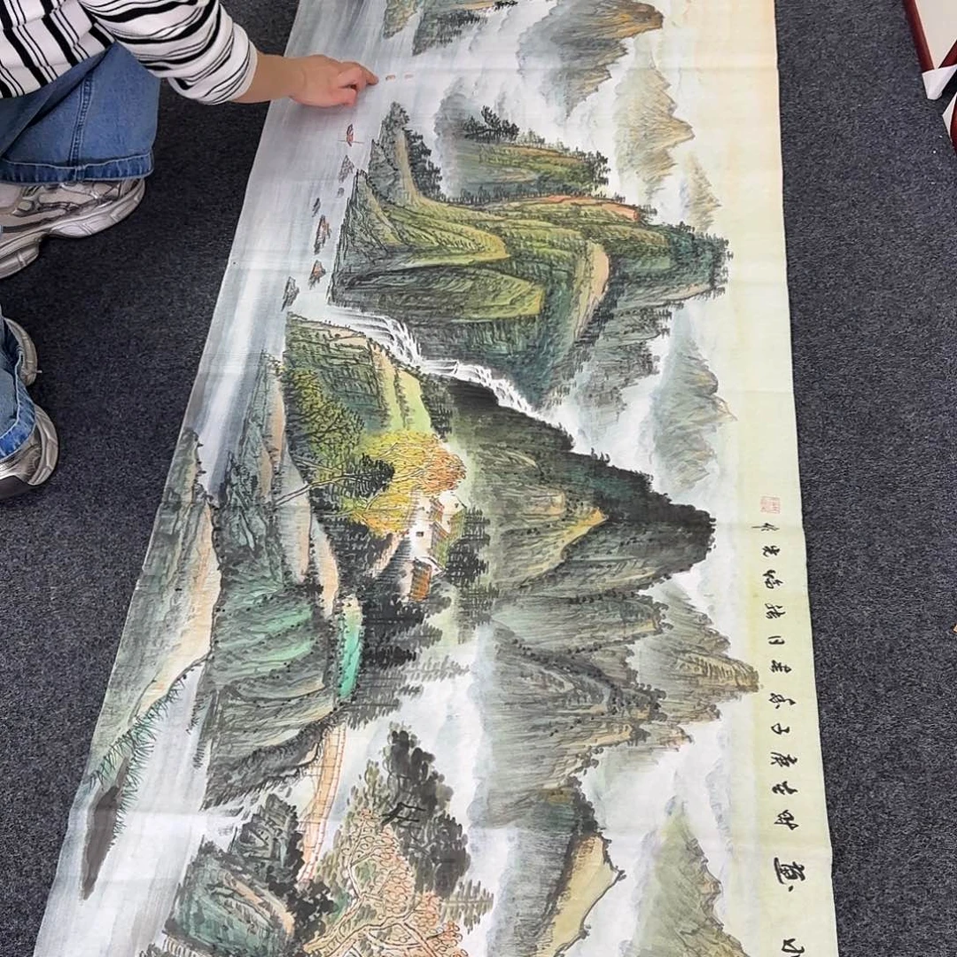 纯手绘国画作品作品