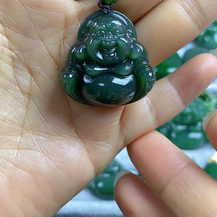 吊坠(不含链)未镶嵌和田玉（碧玉）30