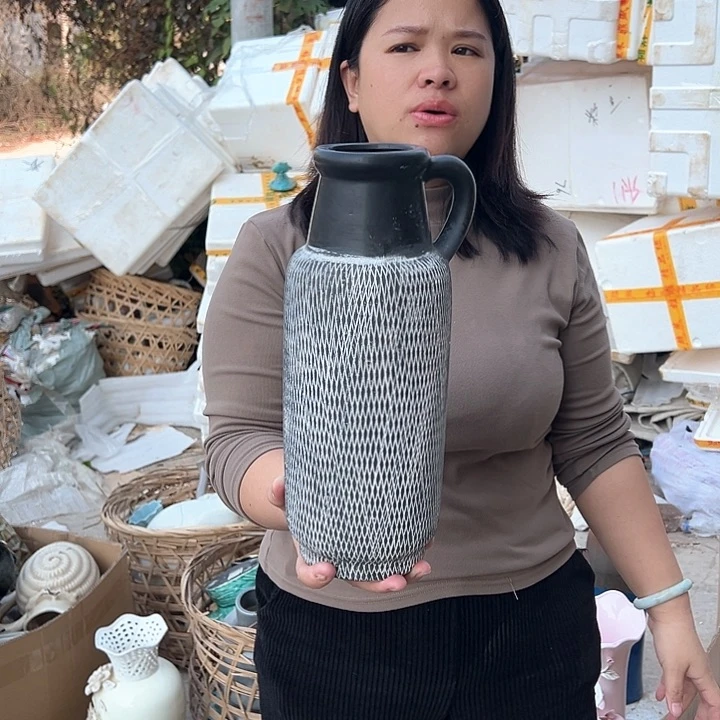 瓶高度33厘米口径6厘米微瑕捡漏