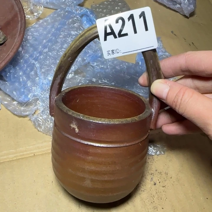 备前烧作品备前烧飞皮