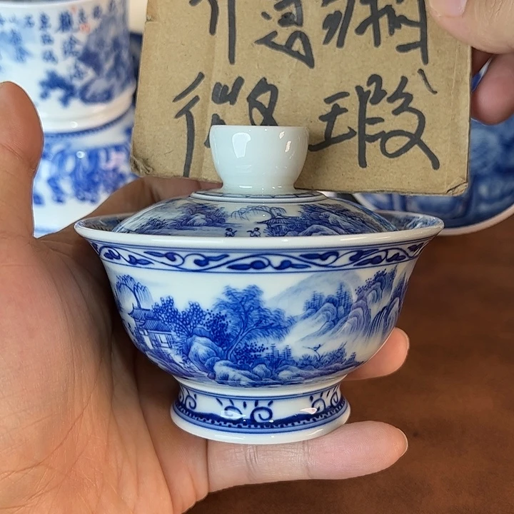 瓷片景德镇全手工手绘陶瓷