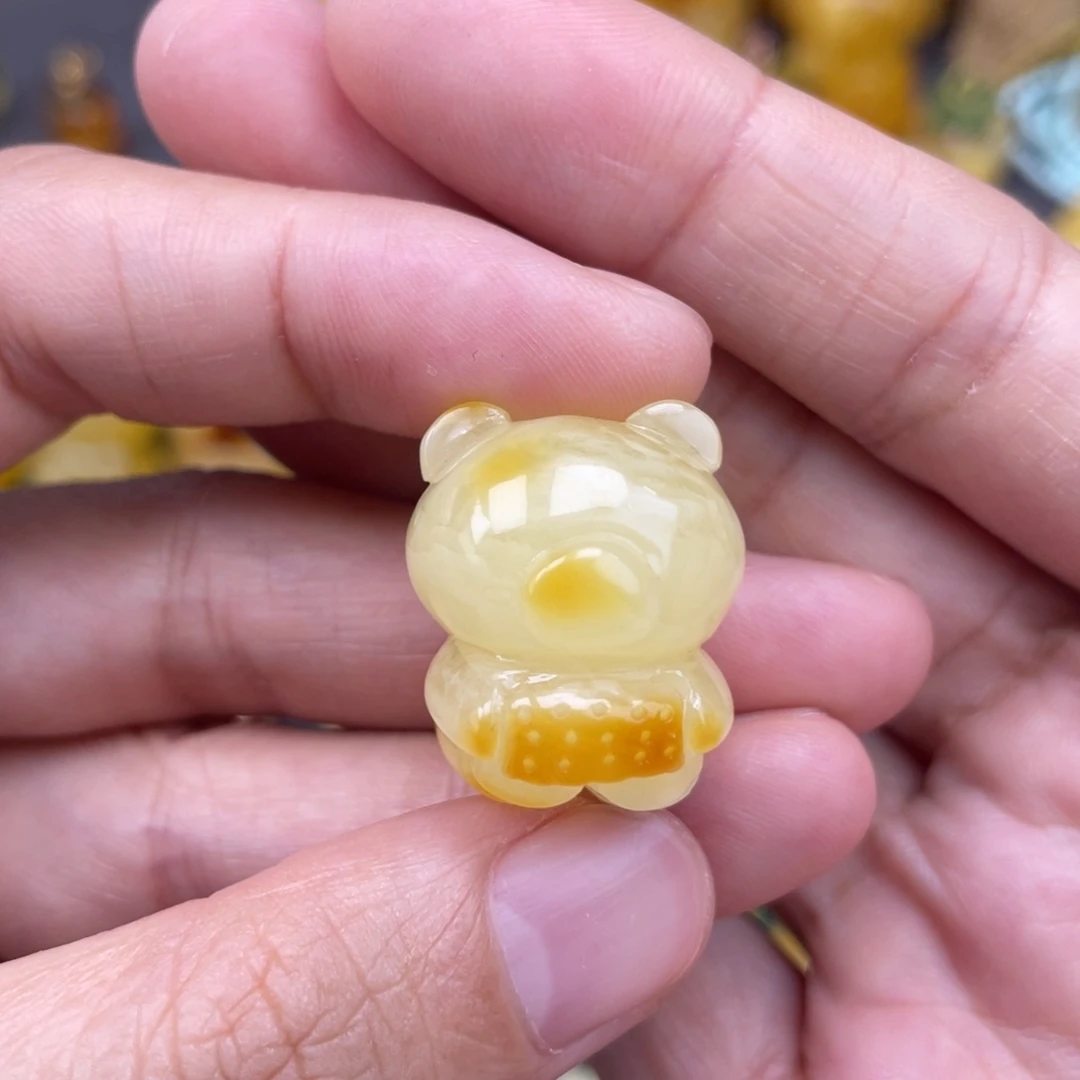 裸石琥珀未镶嵌蜜蜡