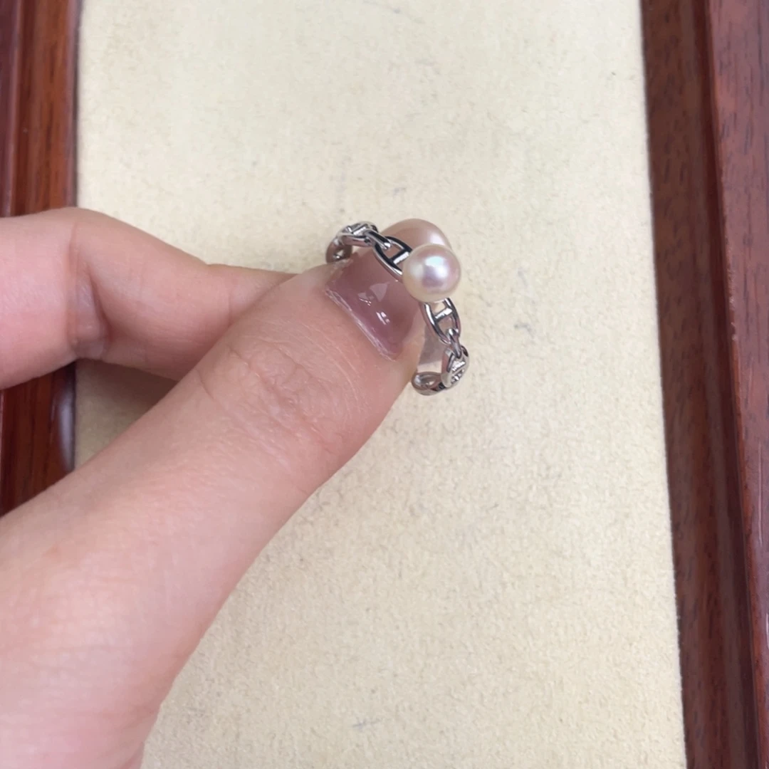 吊坠(不含链)海水珍珠银S925镶嵌