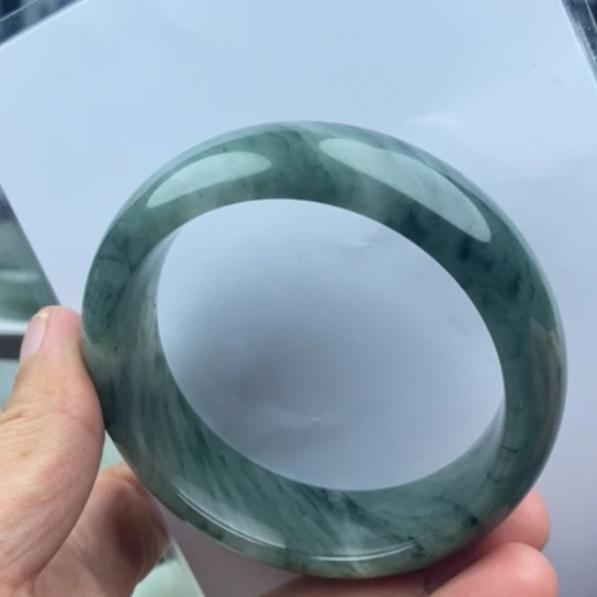 石英质玉（金丝玉）未镶嵌手镯
