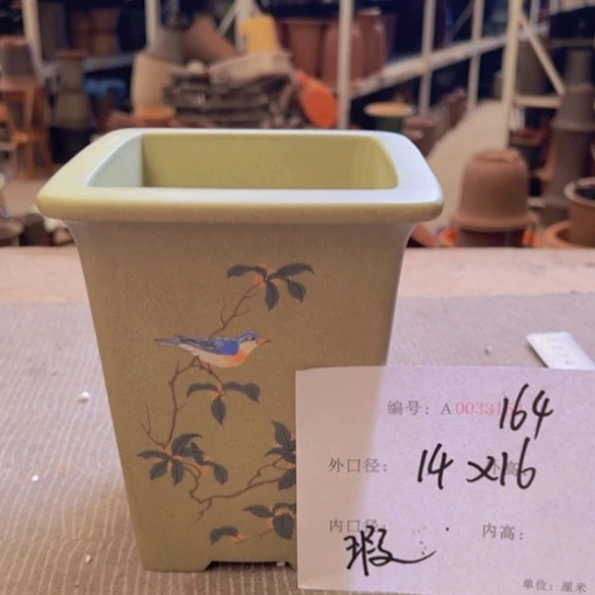 紫砂花盆紫紫砂盆