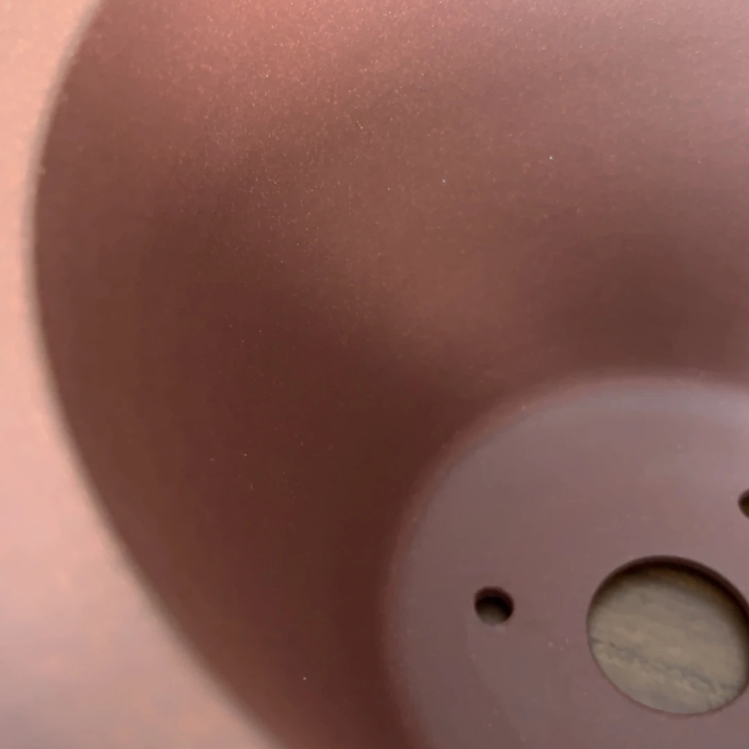 紫砂夜**明正宗手工高温花盆