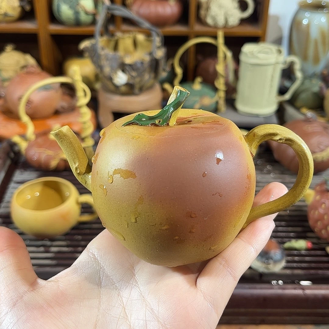 徐***喵紫砂茶宠苹果紫砂