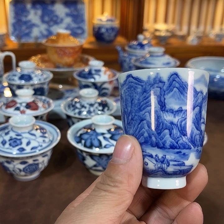 錡镇堂手工手绘杯